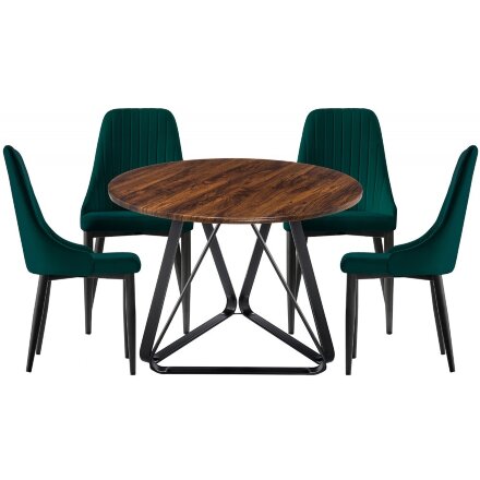 Обеденная группа Уткей green / brown / black 