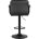 Стул барный DOBRIN KRUGER ARM BLACK, черный 