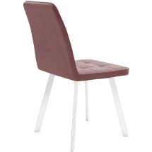 Стул DikLine 207 B36 PINK /ножки белые