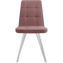 Стул DikLine 207 B36 PINK /ножки белые