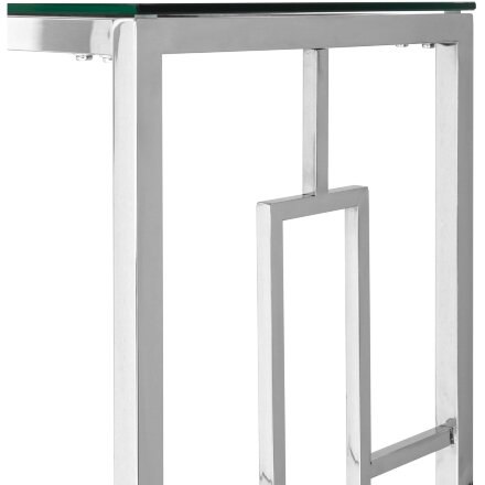 Консоль БРУКЛИН 120*40 серебро 