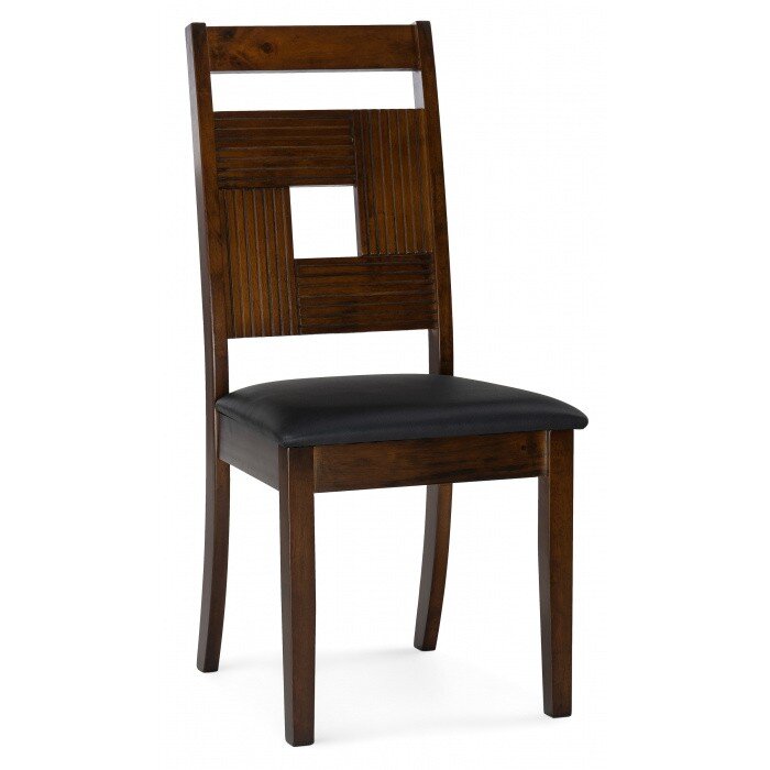 Стул деревянный Kubik dirty oak / black Стул деревянный Kubik dirty oak / black