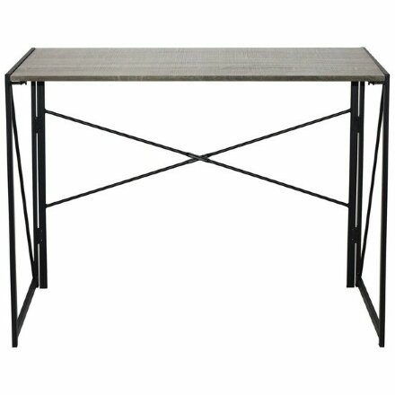 Стол на металлокаркасе BRABIX &quot;LOFT CD-002&quot;, 1000х500х750 мм, складной, цвет дуб антик, 641213 