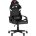 Кресло спортивное TopChairs Warden черно-белый 