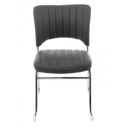 Стул на металлокаркасе Samba light grey 