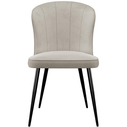 Стул DikLine 209 B03 BEIGE, ножки черные 