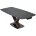 Стол BLANCO 160 MATT BLACK MARBLE SOLID CERAMIC / Орех, ®DISAUR 