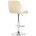 Барный стул Trio beige / chrome 