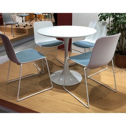 Стол COLUMN T631 WHITE D80 М-City 