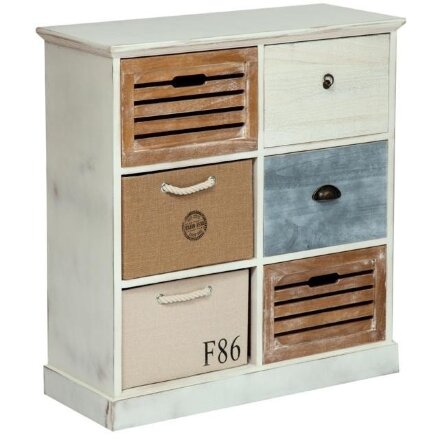 Тумба с 6 ящиками Secret De Maison MARITIME 6 ( mod. HX16-006NS ) 