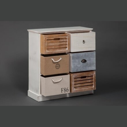 Тумба с 6 ящиками Secret De Maison MARITIME 6 ( mod. HX16-006NS ) 