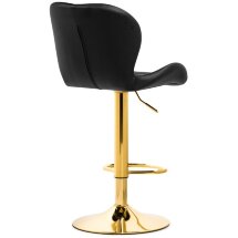 Барный стул Trio black / gold