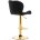Барный стул Trio black / gold 