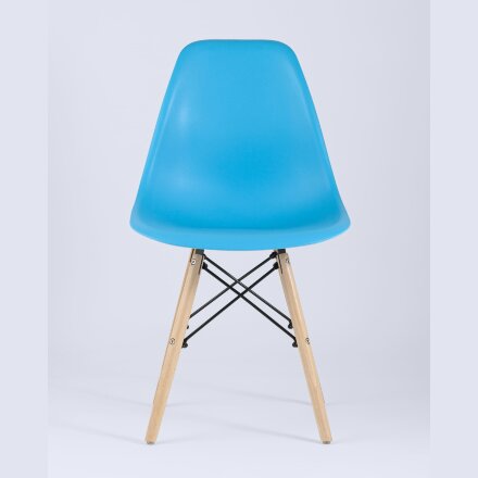 Стул Eames Style DSW бирюзовый (разборный каркас) 