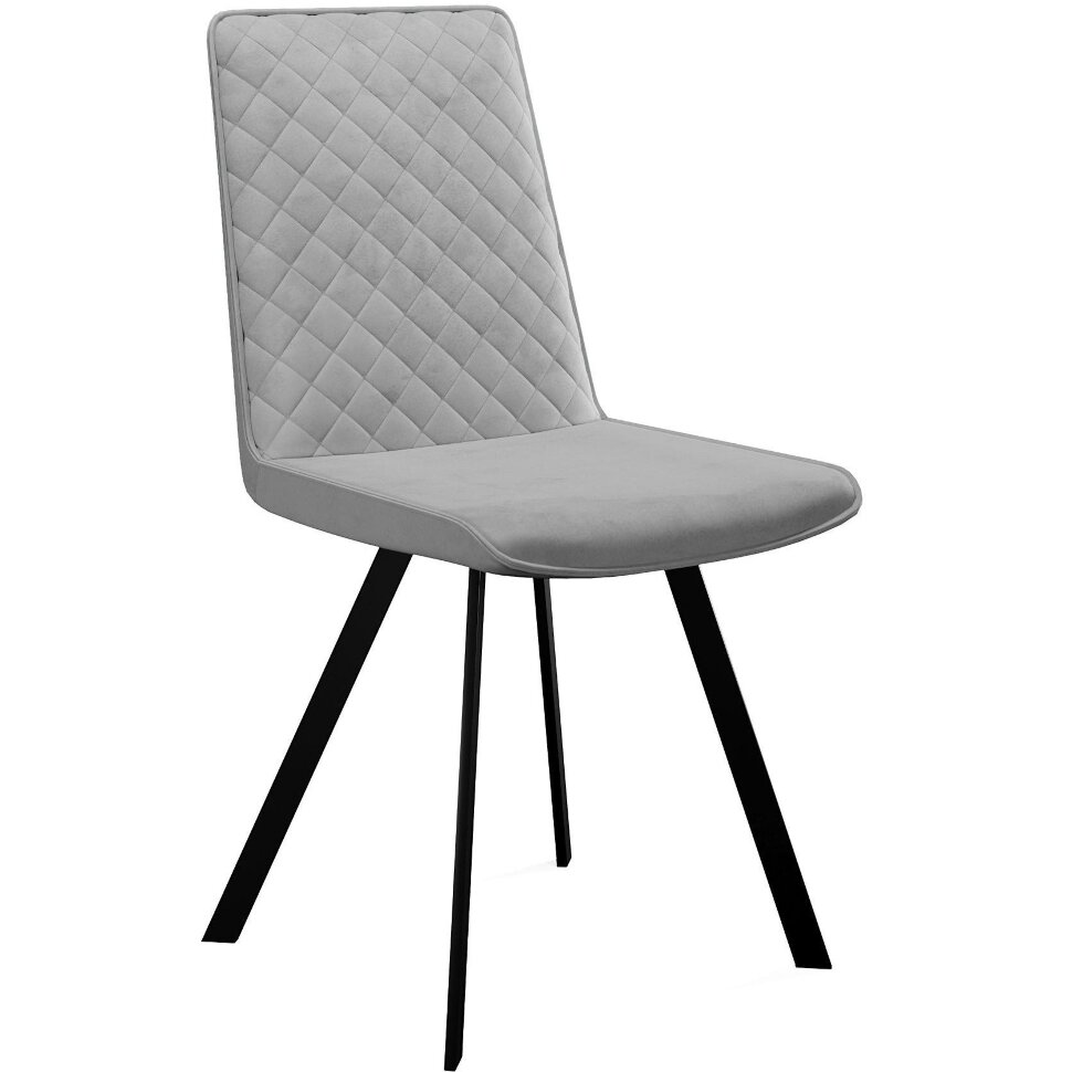 Стул DikLine 202 B22 GREY, ножки черные Стул DikLine 202 B22 GREY, ножки черные