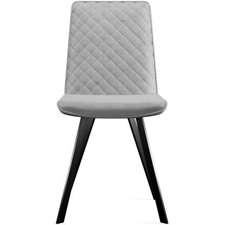 Стул DikLine 202 B22 GREY, ножки черные 