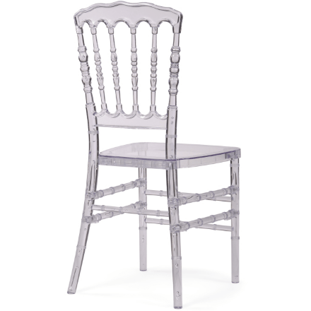 Пластиковый стул Chiavari 1 clear white 