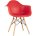 Стул Eames DAW красный 