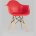 Стул Eames DAW красный 