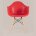 Стул Eames DAW красный 