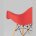 Стул Eames DAW красный 