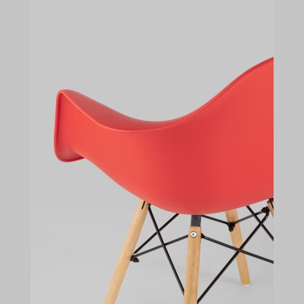 Стул Eames DAW красный 
