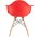 Стул Eames DAW красный 
