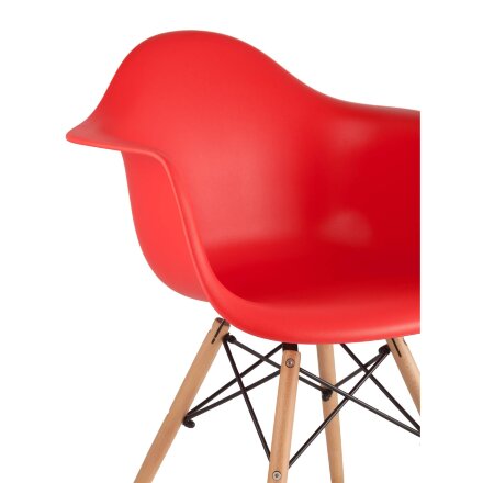 Стул Eames DAW красный 