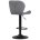 Барный стул Trio light gray / black 