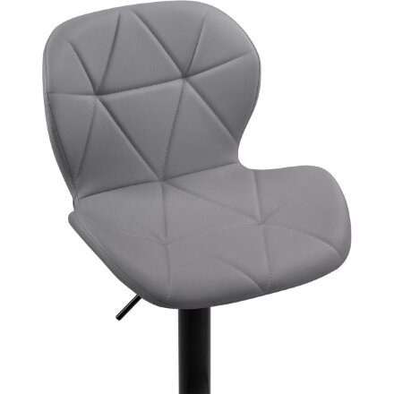Барный стул Trio light gray / black 