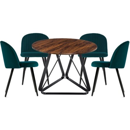 Обеденная группа Енлиан green / brown / black 