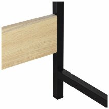 Стол на металлокаркасе BRABIX &quot;LOFT CD-003&quot;, 640х420х840 мм, цвет дуб натуральный, 641217