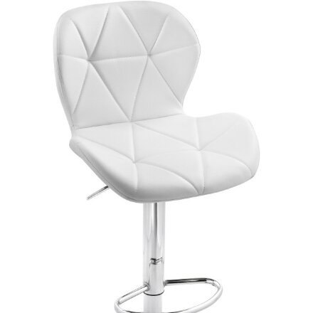 Барный стул Trio white / chrome 