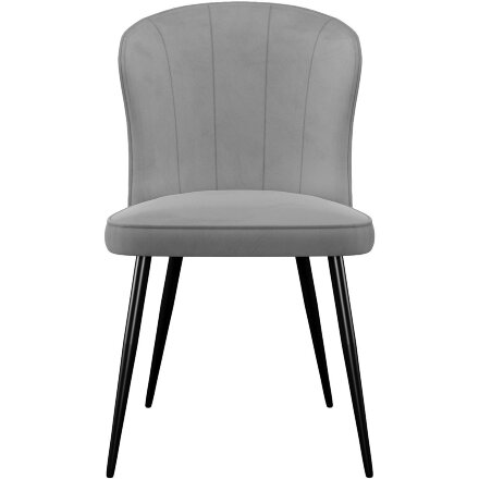 Стул DikLine 209 B22 GREY, ножки черные 