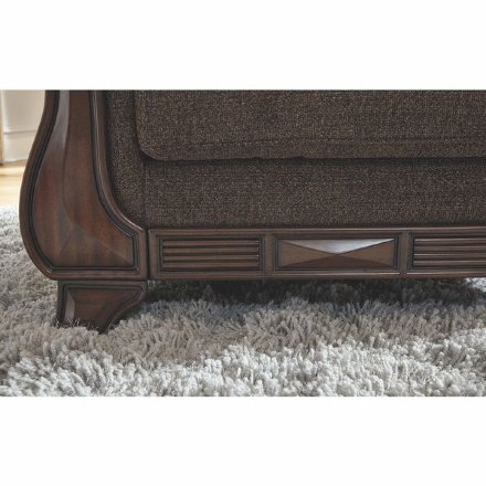 Диван трехместный Miltonwood 8550638 Коричневый