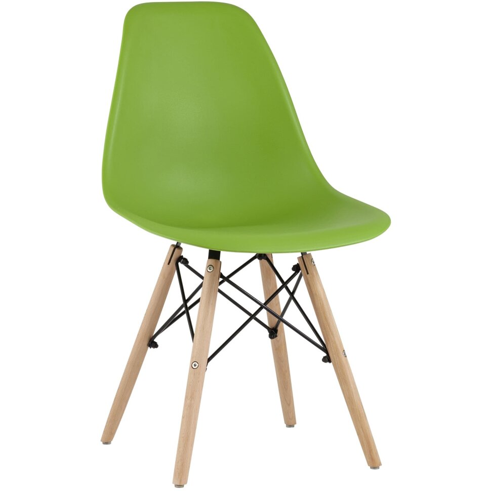 Стул Eames Style DSW зеленый (разборный каркас) Стул Eames Style DSW зеленый (разборный каркас)