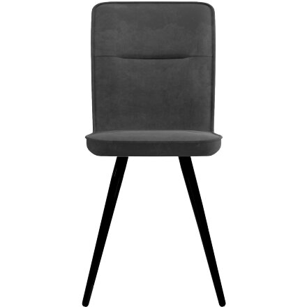 Стул DikLine 208 B28 ANTRACITE, ножки черные 