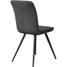 Стул DikLine 208 B28 ANTRACITE, ножки черные