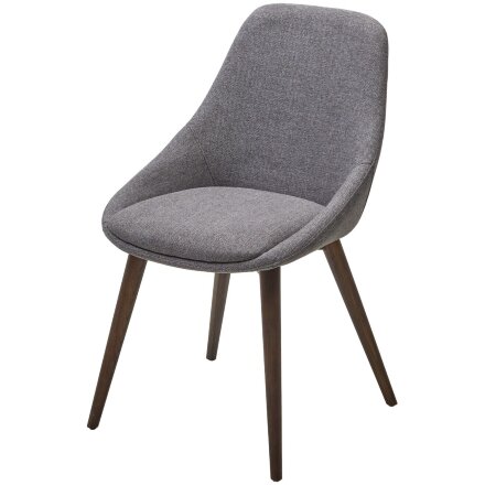 Стул DANIEL Grey Lena-450, ткань / орех, ®DISAUR 