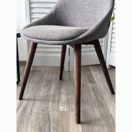 Стул DANIEL Grey Lena-450, ткань / орех, ®DISAUR 