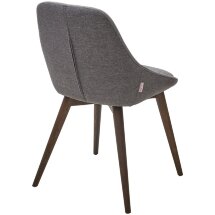 Стул DANIEL Grey Lena-450, ткань / орех, ®DISAUR