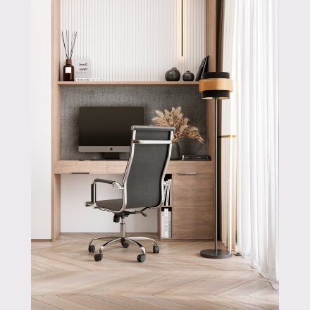 Кресло руководителя TopChairs City черное 