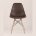 Стул Eames Style DSW коричневый (разборный каркас) 