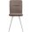 Стул DikLine 208 B5 LATTE, ножки белые 