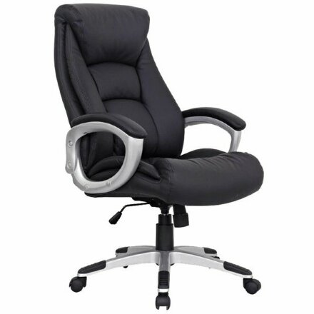 Кресло офисное BRABIX &quot;Grand EX-500&quot;, натуральная кожа, черное, 530861 Черный