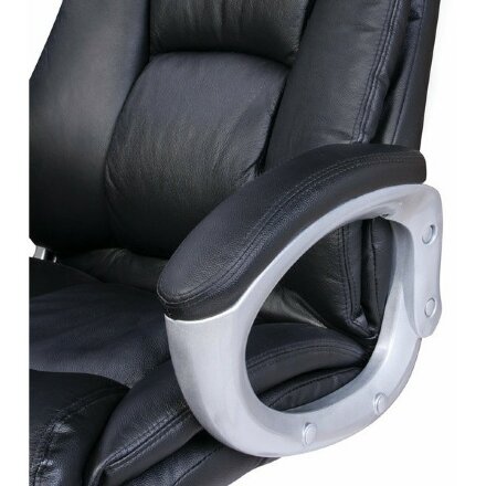 Кресло офисное BRABIX &quot;Grand EX-500&quot;, натуральная кожа, черное, 530861 Черный