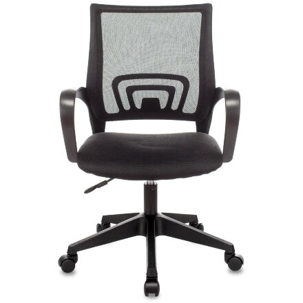 Кресло офисное TopChairs ST-Basic сетка/ткань черный 
