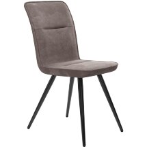 Стул DikLine 208 B5 LATTE, ножки черные