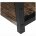 Стол на металлокаркасе BRABIX &quot;LOFT CD-005&quot;, 1200х520х1200 мм, 3 полки, цвет морёный дуб, 641221 