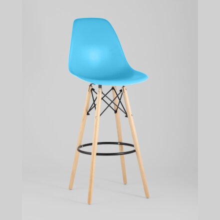 Стул Eames DSW барный бирюзовый 